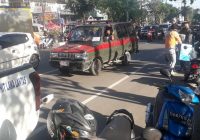 Penjual Bubur Keliling Gunakan Vario Ditabrak Pengendara Scoopy di Jalan A Yani Km 5 Bantim