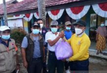 Wakil Bupati Tanah Bumbu Datangi Korban Banjir Bawa Sembako dan Obat-obatan