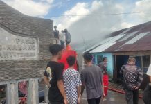 Geger Api di Pasar Pinang Habang Amuntai HSU, Ternyata Ini yang Terbakar