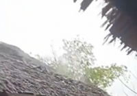 Di Saat Hujan, Api Membakar Rumah Pondok di Lok Buntar Sungai Tabuk
