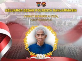 Innalilillahi, Kapolresta Banjarmasin Kehilangan Sosok TNI Panutannya