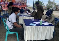Pengendara Tidak Pakai Masker Langsung Dirapid Antigen Satgas Covid-19 Balangan