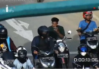 Tertangkap CCTV ATCS Tabalong, Pengendara Tak Pakai Helm dan Masker Ngacir