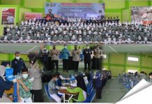 Percepat Herd Imuity, Vaksinasi Siswa Madrasah Mulai Bergulir di Sumsel