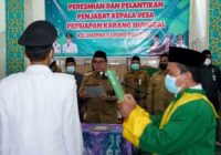 HM Zairullah Azhar Lantik Tiga Pjs Kepala Desa Persiapan