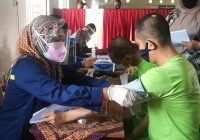 Ratusan Napi Lapas Narkotika Nusakambangan Divaksin Covid-19