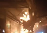 BREAKING NEWS: Terjadi Kebakaran di Pasar Taybah Martapura