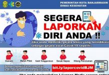 Warga Banjarmasin Merasa Punya Gejala COVID-19? Bisa Lapor Secara Online ke Layanan Medis Dinas Kesehatan Kota Banjarmasin ini, Klik Link-nya di Sini