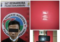 Satresnarkoba Geledah Rumah di Jalan Perambaian III Sungai Ulin Banjarbaru