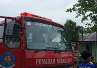Diduga Konsleting Listik Penyebab Kebakaran di Perumahan TNI Martapura