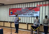 Kapolres Ajak Luruskan Niat Samakan Langkah, Sertijab Kabag Ops dan Kasat Lantas