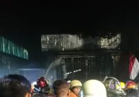 Api di Teluk Tiram Banjarmasin, Kios Kelontong Terbakar