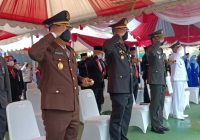 Diguyur Hujan, Upacara HUT Kemerdekaan RI Ke-76 di Tanah Bumbu Khidmat