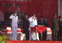 Harus Kurangi 9 Anggota Paskibra Karena Covid-19, Pengibaran dan Penurunan Bendera di Kabupaten Banjar Lancar