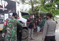 Penyekatan Mobilitas di Posko PPKM Penyeberangan Fery Batulicin, 10 Orang Jalani Test Antigen Ternyata Hasilnya