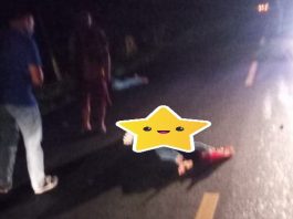 Malam-malam 2 Mayat Perempuan Diduga Korban Tabrak Lari Tergeletak di Tengah Jalan Dekat Jembatan Tumbang Nusa, Kalteng