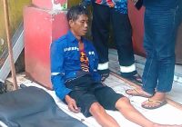 Seorang Pria Pekerja Bangunan Terjatuh & Terluka di Kepala Saat Bekerja di Dekat Jembatan Sungai Lulut Banjarmasin