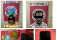 Kompak, Pasutri Ini diamankan Karena Sabu