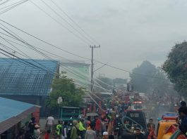BREAKING NEWS : Kebakaran di Antasan Senor Martapura Timur