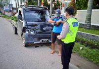 Ternyata Begini Kronologis Laka Lantas Pikap Vs R2 di Landasan Ulin