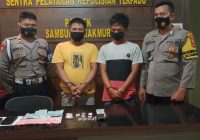 Sabu di Sambung Makmur Kabupaten Banjar, Polsek Tangkap Dua TSK