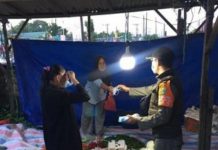 Sore Hingga Petang Satgas Covid-19 Tanbu Operasi Prokes di Dua Pasar