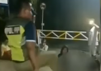 Viral, Aksi Oknum Satpol PP Tendang Muka Pelajar yang Kedapatan Pesta Miras