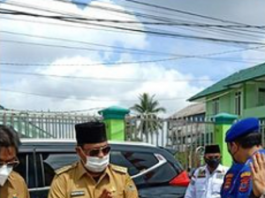 Gubernur Sahbirin Noor Pantau Vaksinasi di Ponpes Al Istiqamah Banjarmasin