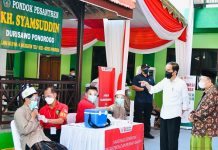 Jokowi Targetkan 70 Persen Penduduk Sudah Dapat Suntikan Vaksin Hingga Akhir Tahun