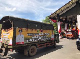 8 Personel BPBD Banjarmasin Berangkat ke Katingan, Bawa Dua Truk Bantuan Pemko