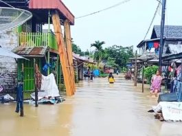 Hujan Masih Turun, Banjir yang Merendam Permukiman di Jorong Makin Naik