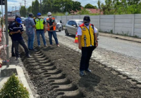 BPJN Kalsel Gunakan Metode CTB untuk Tangani 6 Titik Jalan Bekas Banjir