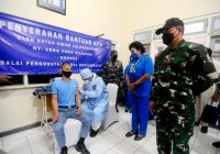 KSAL Secara Khusus Saksikan Langsung Serbuan Vaksinasi Masyarakat Pesisir Banjarmasin