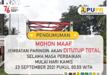 Perhatian! Akses Utama Hulu Sungai-Balangan ke Tabalong Ditutup, Ini 4 Jalur Alternatif