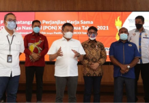 Telkom Resmi Official Platinum Telco Partner PON XX Papua 2021