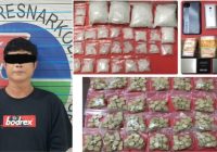 Warga Guntung Manggis Banjarbaru Diringkus Bersama 28 Paket Sabu dan 627 Pil Ekstasi di Hotel Melayu Banjarmasin