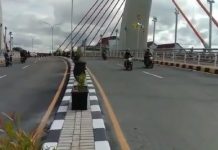 Warga Serbu Jembatan Sei Alalak, Jadi Spot Foto Hingga Goyang TikTok