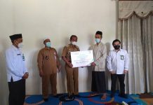 Ahli Waris PTT di Tala Terima Santunan BPJS Ketenagakerjaan