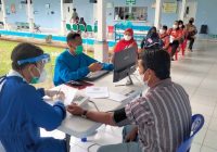 Danlanud Beri Apresiasi RS TNI AU Sjmsudin Noor Terus Gencarkan Vaksinasi