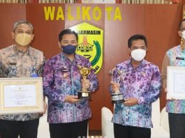 Kota Banjarmasin Raih Dua Penghargaan Sekaligus dari Menteri PPPA