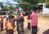 Tiga Pilar di Kecamatan Sungai Loban Pastikan Sekolah Laksanakan  PTM Lancar
