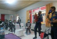 UPT Damkar Banjar Tingkatkan Kesiapsiagaan Petugas Lapas Perempuan Klas II A Martapura, Gelar Simulasi