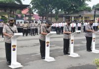 Kasat Reskrim dan Kapolsek Kurau Polres Tanah Laut Berganti, Berikut Pesan Kapolres Saat Sertijab