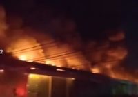 Gudang Shopee Terbakar Hebat Minggu Malam Hingga Senin Pagi