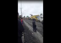 Jalan A Yani Perbatasan Pelaihari-Banjarbaru Rusak Parah