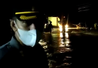 Kondisi Terkini Jalan Trans Kalimantan Kereng Pangi Malam Ini, Kapolres Katingan Himbau Pengguna Jalan Tak Melintas