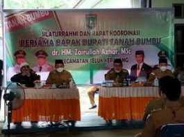 Percepatan Pembangunan Desa, Bupati Tanah Bumbu Kunjungi Kecamatan Teluk Kepayang