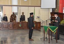 PAW Anggota DPRD Tanah Laut, Aminullah Wibisono Gantikan Edi Porwanto yang Meninggal Dunia