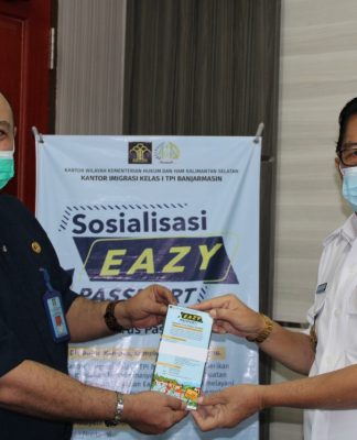 Ada Eazy Paspor, Wakil Bupati HST Apresiasi Layanan Dari Kantor Imigrasi Kelas I TPI Banjarmasin Itu