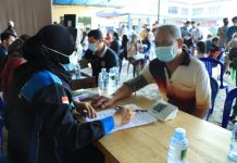 Gerai Presisi Polresta Banjarmasin Kembali Vaksinasi Ratusan Orang